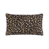 Leopard Nuit Decorative Pillow 13 x 22 Yves Delorme