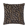 Leopard Nuit Decorative Pillow 18 x 18 Yves Delorme