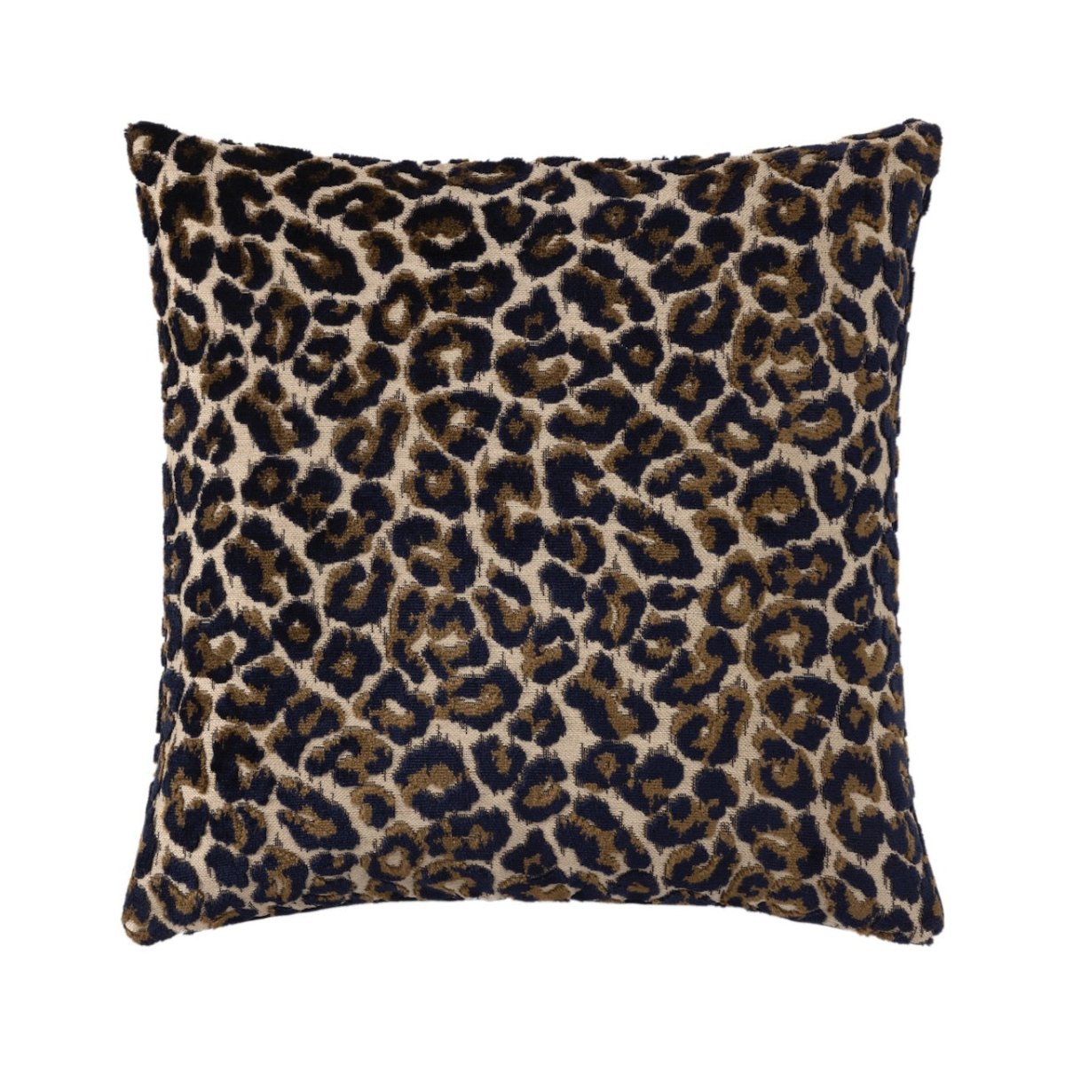 Leopard Nuit Decorative Pillow 18 x 18 Yves Delorme