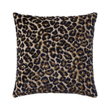 Leopard Nuit Decorative Pillow 18 x 18 Yves Delorme