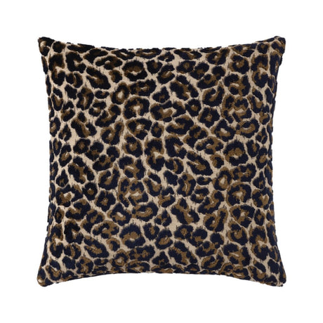 Leopard Nuit Decorative Pillow 18 x 18 Yves Delorme
