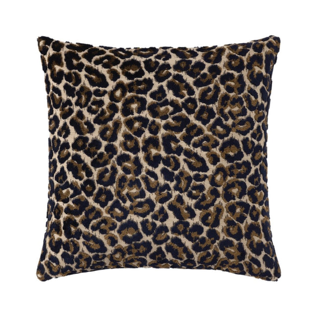 Leopard Nuit Decorative Pillow 18 x 18 Yves Delorme