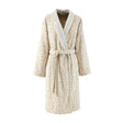 Leopard Shawl collar Bathrobe (Women's) M Yves Delorme