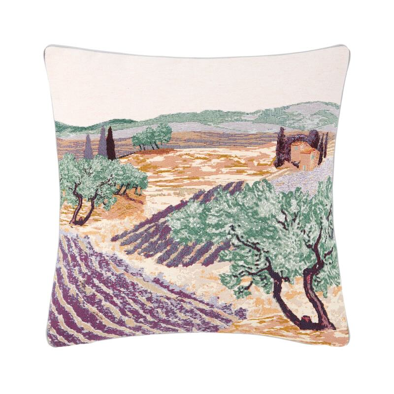 Les Aurore Decorative Pillow by Yves Delorme Decorative Pillow 18 x 18 Aurore at FIG LINENS AND HOME 1