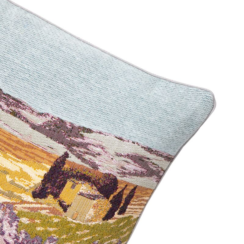 Les Ciel Decorative Pillow by Yves Delorme Decorative Pillow 18 x 18 Ciel at FIG LINENS AND HOME 2