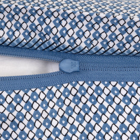 Logan Denim Sham by Hugo Boss Home King Sham (Pair) 21" x 37" Denim at FIG LINENS AND HOME 4