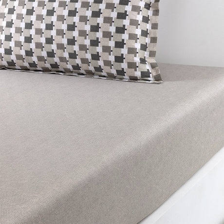 Fitted Sheet - Lucio Bedding by Hugo Boss Home at Fig Linens and Home | Yves Delorme Spring 2026