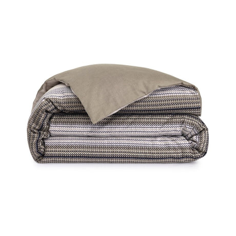 Modernist Stripe Duvet Cover Full/Queen 92 x 92 Hugo Boss Home at Fig Linens and Home