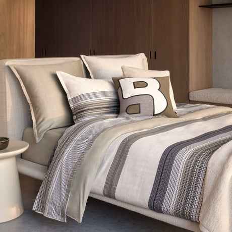 Hugo Boss Home Modernist Stripe Bedding | Yves Delorme Collections at Fig Linens and Home 2