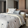 Moon Flowers Bedding by Hugo Boss Home Duvet Cover King 111 x 92 Moon Flowers and Almond Milk at FIG LINENS AND HOME 1