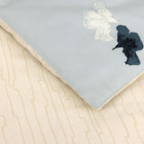 Moon Flowers Bedding by Hugo Boss Home Sham Euro (Single) 26 x 26 Moon Flowers and Almond Milk at FIG LINENS AND HOME 8