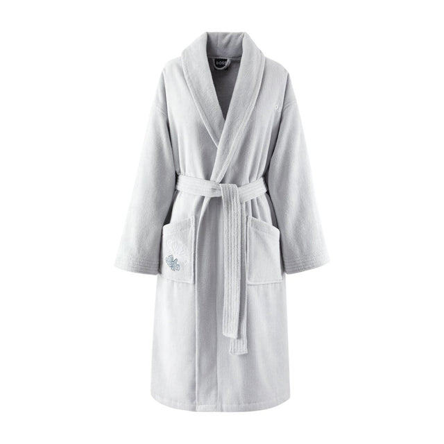 Moon Flowers Shawl Collar Bathrobe (Women's) S Hugo Boss Home for Yves Delorme