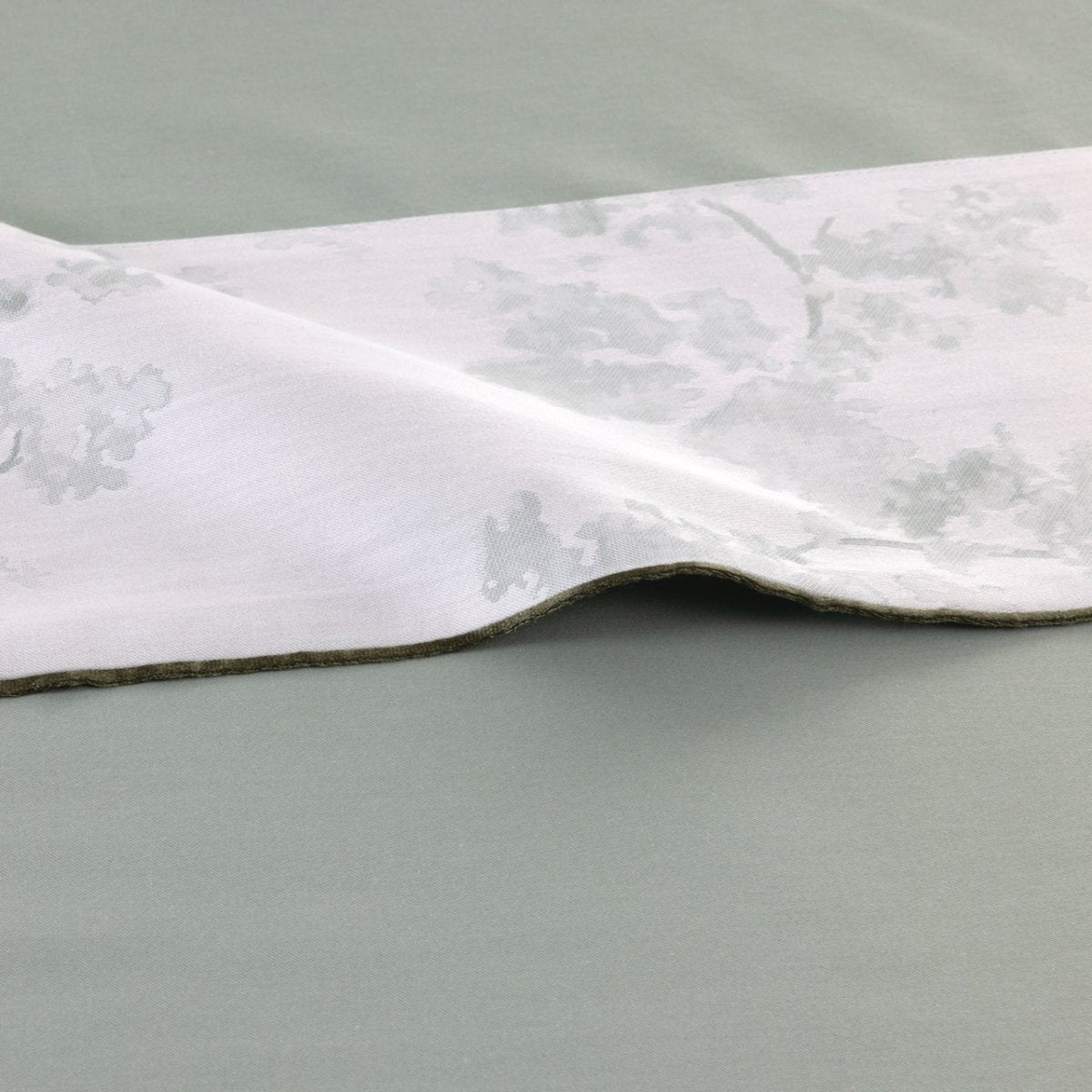Muses Organic Flat Sheet by Yves Delorme King Flat Sheet Multi at FIG LINENS AND HOME 3