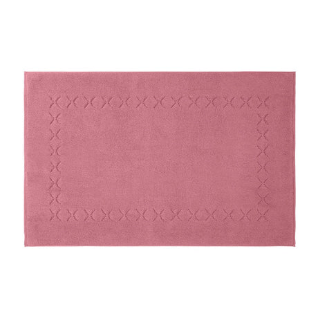 Nature Azalee Bath Towels by Yves Delorme Bath Mat 22” x 35” Azalee at FIG LINENS AND HOME 6