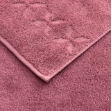 Nature Azalee Bath Towels by Yves Delorme Bath Sheet 36” x 63” Azalee at FIG LINENS AND HOME 4