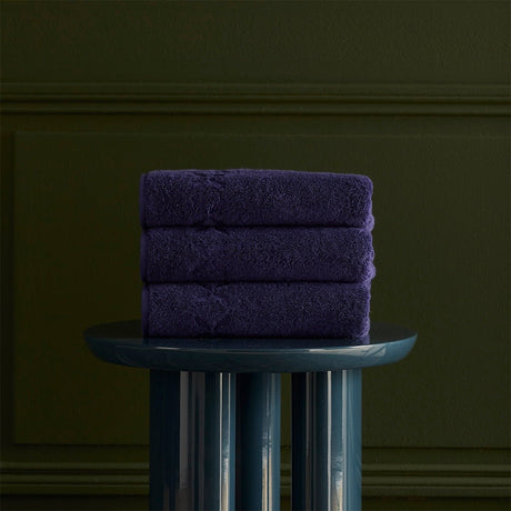 Nature Encre Bath Towels by Yves Delorme Bath Sheet 36” x 63” Encre at FIG LINENS AND HOME 2