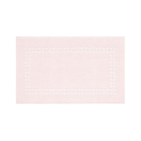 Nature Poudre Towels by Yves Delorme Bath Mat 22” x 35” Poudre at FIG LINENS AND HOME 6
