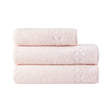 Nature Poudre Towels by Yves Delorme Bath Sheet 35 x 63 Poudre at FIG LINENS AND HOME 1