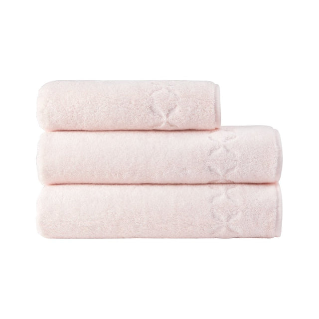 Nature Poudre Towels by Yves Delorme Bath Sheet 35 x 63 Poudre at FIG LINENS AND HOME 1