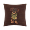 Octavio Decorative Pillow in Moka by Yves Delorme - view 1