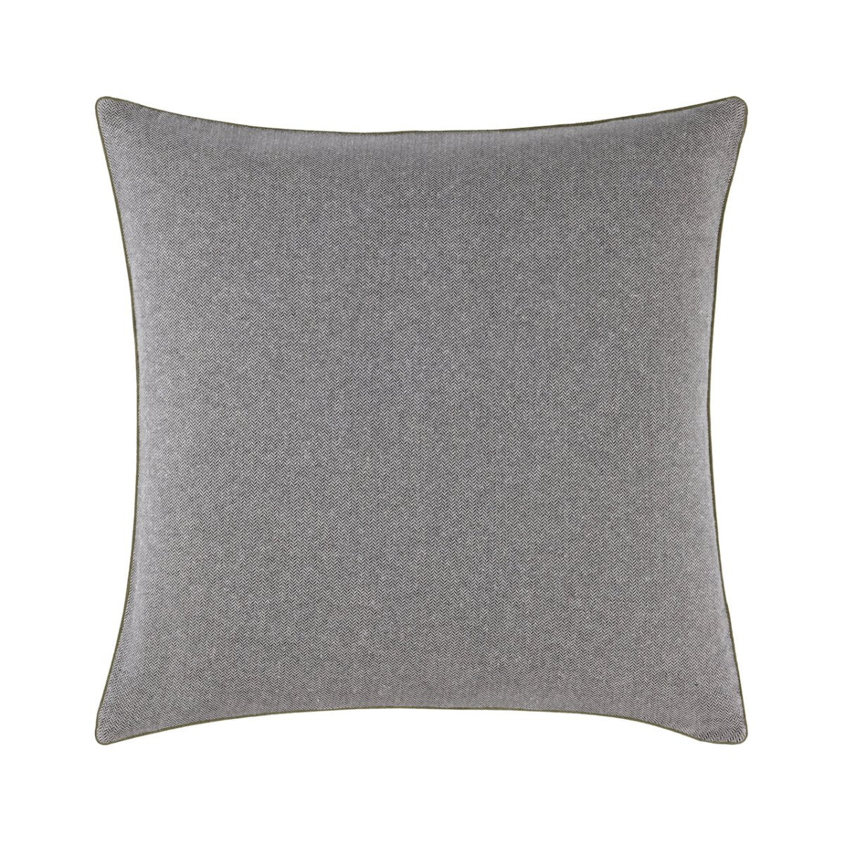 Octavio Moka Decorative Pillow by Yves Delorme Decorative Pillow 18" x 18" Moka at FIG LINENS AND HOME 3