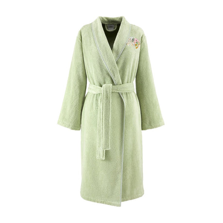 Orchidée Cotton Modal Women's Bathrobe by Yves Delorme at Fig Linens and Home 1