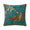 Yves Delorme Orchidia Paon Decorative Pillow | Panther Throw Pillow at Fig Linens and Home - Front