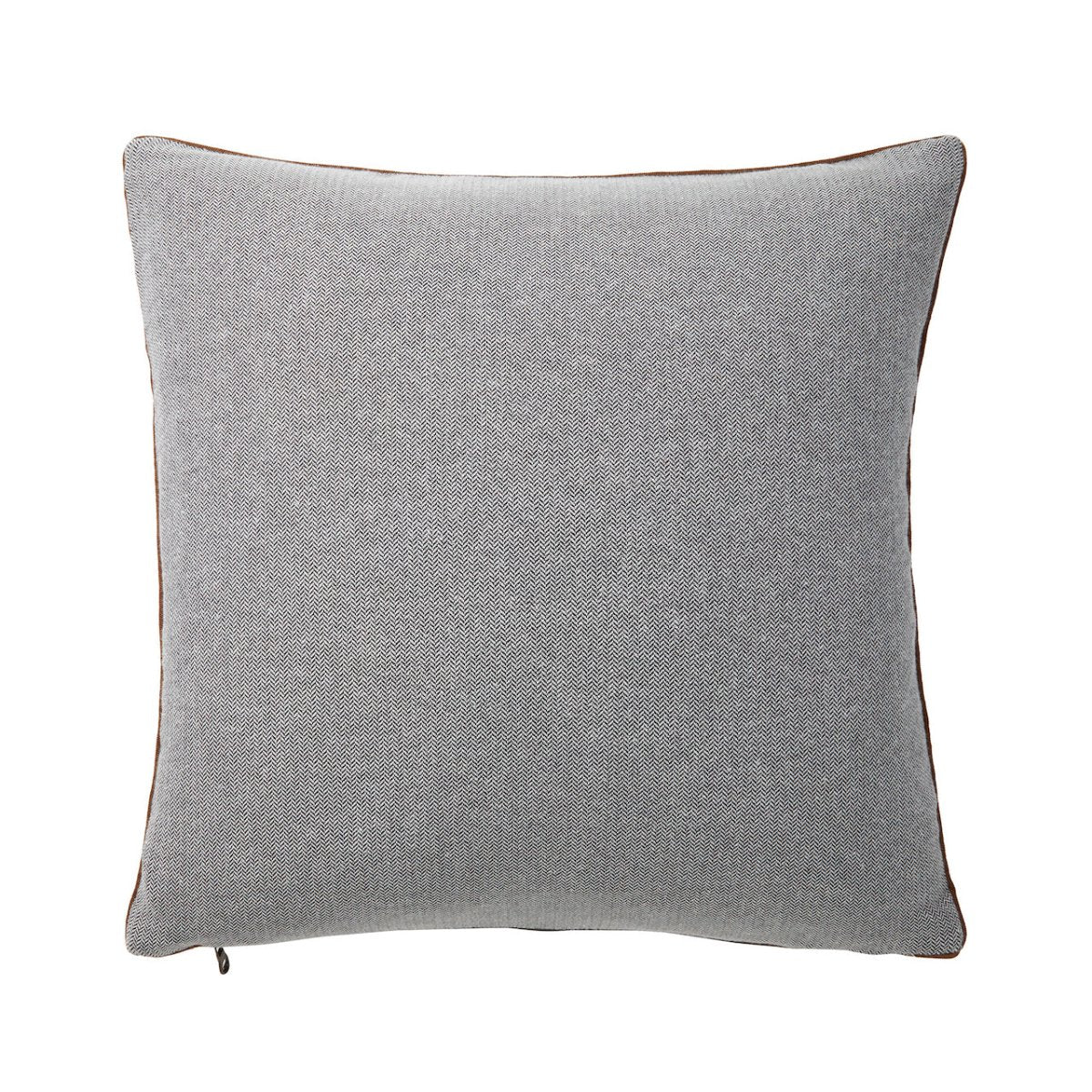 Yves Delorme Orchidia Paon Decorative Pillow | Panther Throw Pillow at Fig Linens and Home - Reverse
