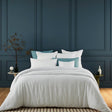 Originel Blanc Duvet Cover by Yves Delorme