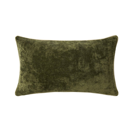 Orpheo Olivine Decorative Pillow by Yves Delorme - Lumbar Pillow