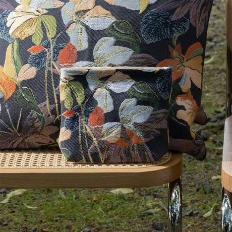 Paradis Marine Tote by Yves Delorme Tote 7 x 9 Marine at FIG LINENS AND HOME 3
