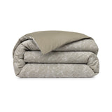 Patio Organic Bedding by Yves Delorme Duvet Cover King 111 x 92 Kaki and Amande at FIG LINENS AND HOME 5