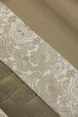 Patio Organic Bedding by Yves Delorme Flat Sheet King 114 x 116 Kaki and Amande at FIG LINENS AND HOME 4