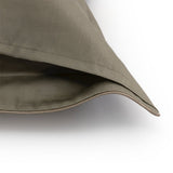 Patio Organic Bedding by Yves Delorme Sham Euro (Single) 26 x 26 Kaki and Amande at FIG LINENS AND HOME 12