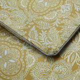 Patio Silk Bed Runner by Yves Delorme Bed Runner 87 x 31 Amande at FIG LINENS AND HOME 2