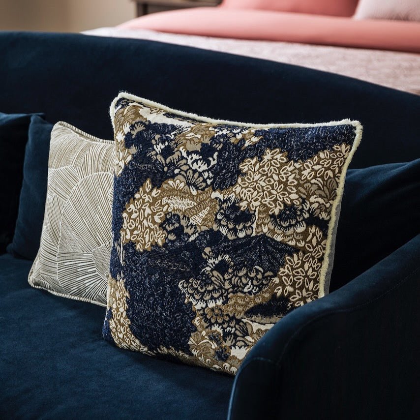 Paysages Decorative Throw Pillow by Yves Delorme Decorative Pillow 18 x 18 Paysages at FIG LINENS AND HOME 2