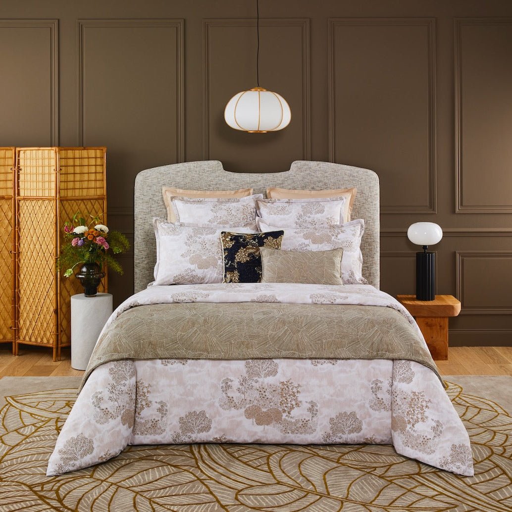 Yves Delorme Paysages Bedding at Fig Linens and Home - Lifestyle 1