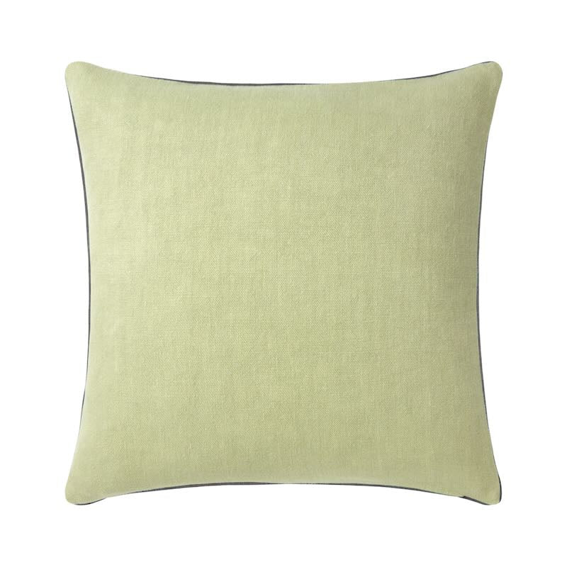 Pigment Lichen Decorative Pillow by Yves Delorme Decorative Pillow 18 x 18 Lichen at FIG LINENS AND HOME 2