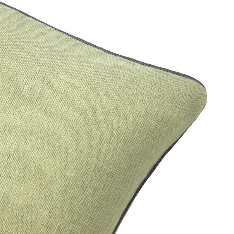 Pigment Lichen Decorative Pillow by Yves Delorme Decorative Pillow 22 x 22 Lichen at FIG LINENS AND HOME 4
