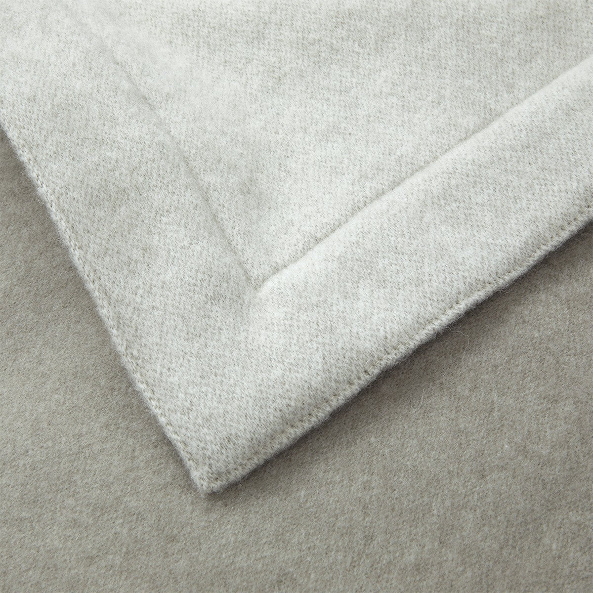Hestia Kaki Wool Throw by Yves Delorme