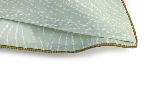 Pollen Cotton Bedding by Yves Delorme Sham Boudoir (Single) 12 x 17 Pollen at FIG LINENS AND HOME 24