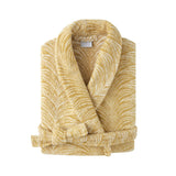 Pollen Shawl Collar Women's Bathrobes by Yves Delorme Shawl collar Bathrobe (Women's) S Pollen at FIG LINENS AND HOME 3
