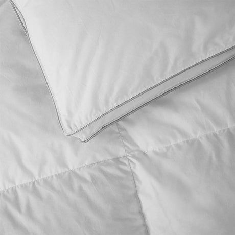 Prestige Spring Comforter by Yves Delorme King Comforter 110 x 92 - 46 oz White at FIG LINENS AND HOME 3