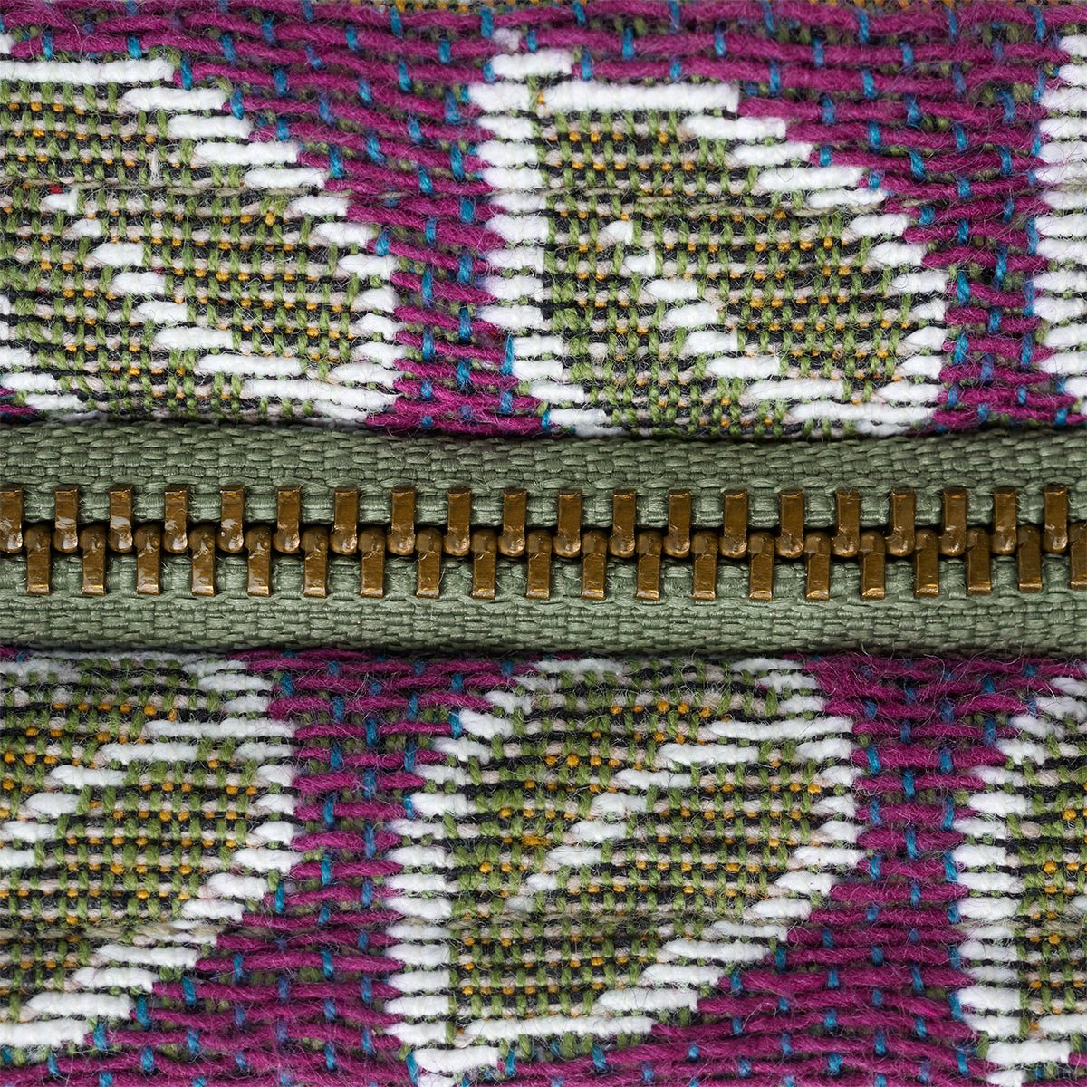 Rameau Amande Tote by Yves Delorme Tote 7" x 9" Amande at FIG LINENS AND HOME 3