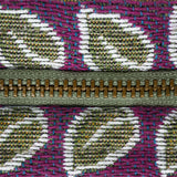 Rameau Amande Tote by Yves Delorme Tote 7" x 9" Amande at FIG LINENS AND HOME 3