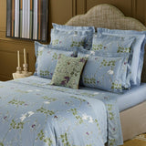 Rameau Flat Sheet Lifestyle - Yves Delorme Organic Cotton Bedding