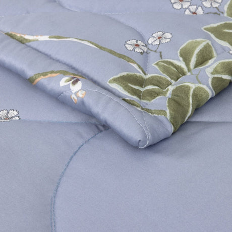Rameau Organic Cotton Quilted Coverlet by Yves Delorme King Quilted Coverlet Multi at FIG LINENS AND HOME 2