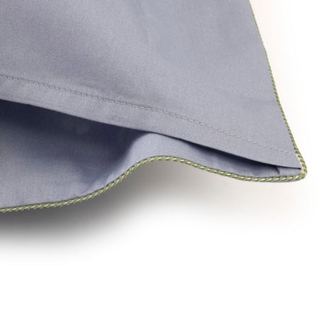 Pillow Sham Opening Detail - Yves Delorme Rameau Pillow Shams at Fig Linens and Home