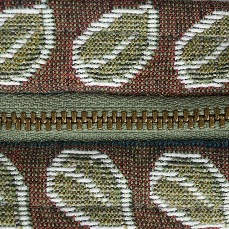 Rameau Outremer Tote by Yves Delorme Tote 7" x 9" Outremer at FIG LINENS AND HOME 3