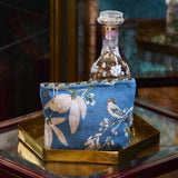 Rameau Outremer Tote by Yves Delorme Tote 7" x 9" Outremer at FIG LINENS AND HOME 1